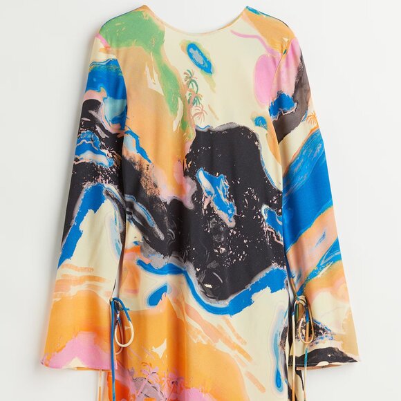 Patterned Dress - Picture 1 of 2